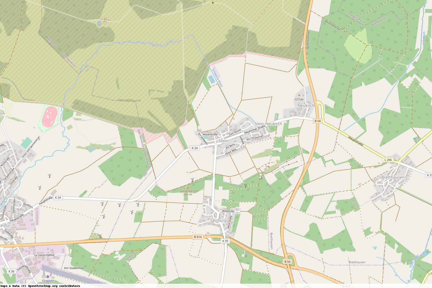 Ist gerade Stromausfall in Rheinland-Pfalz - Westerwaldkreis - Stein-Neukirch?