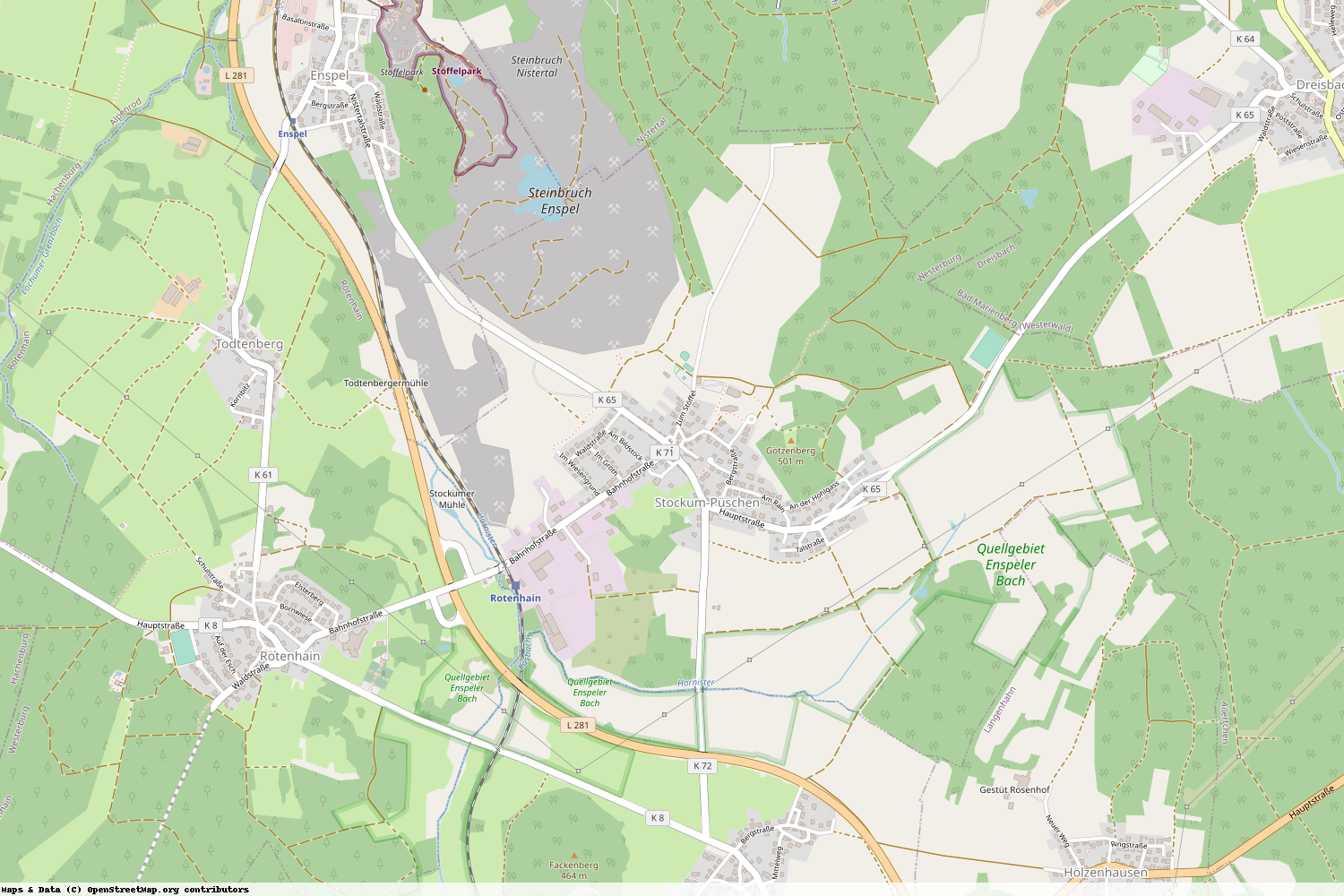 Ist gerade Stromausfall in Rheinland-Pfalz - Westerwaldkreis - Stockum-Püschen?