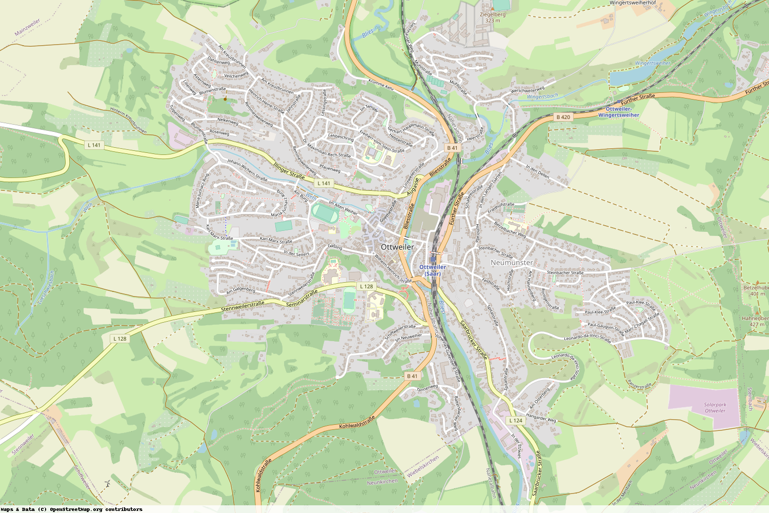 Ist gerade Stromausfall in Saarland - Neunkirchen - Ottweiler?