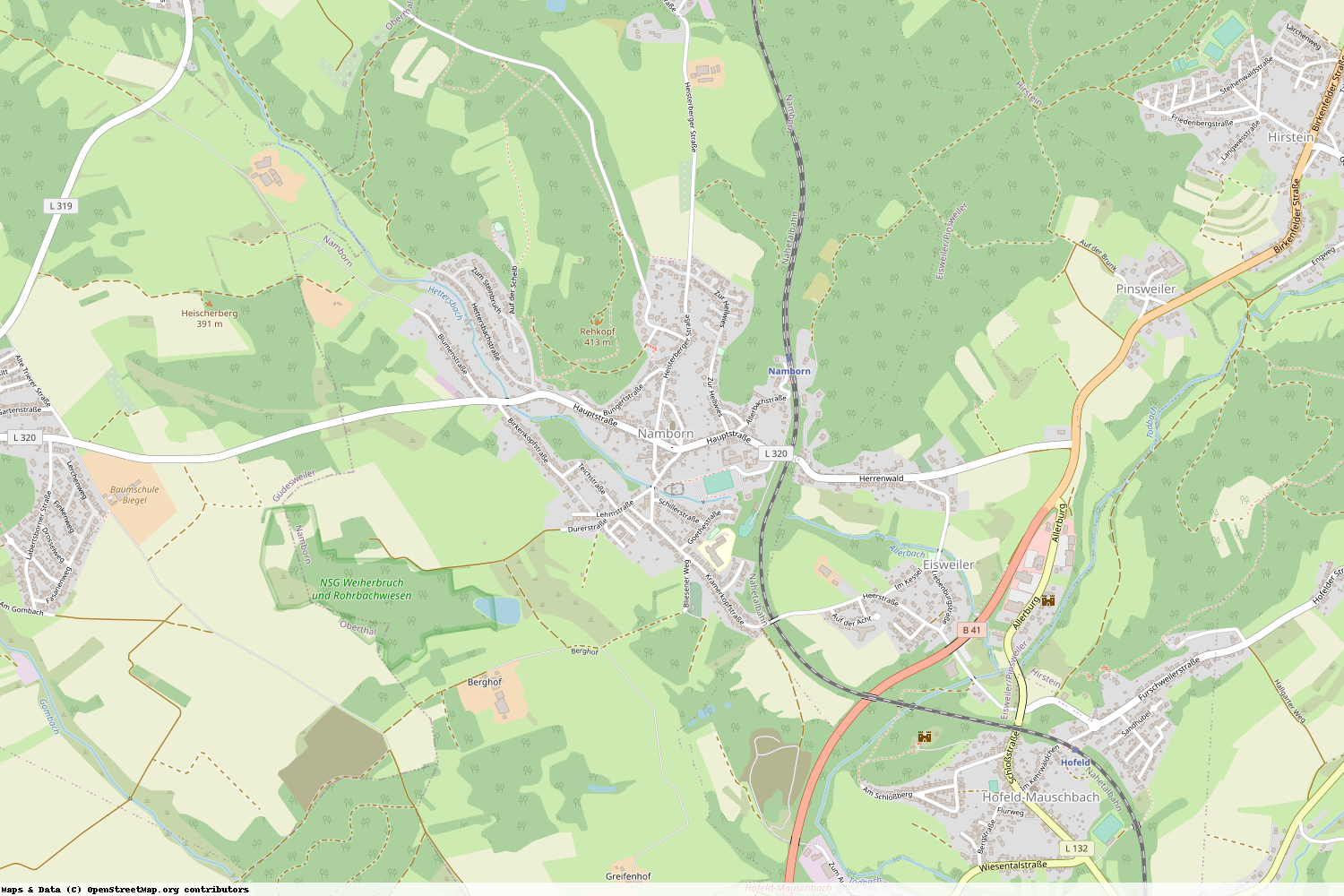 Ist gerade Stromausfall in Saarland - St. Wendel - Namborn?