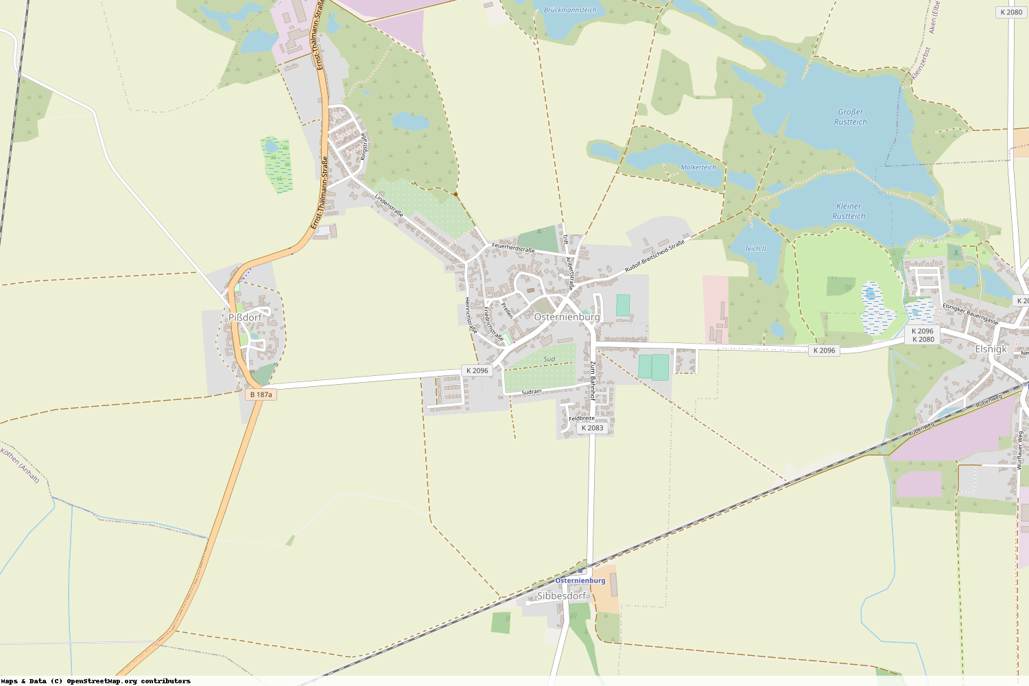 Ist gerade Stromausfall in Sachsen-Anhalt - Anhalt-Bitterfeld - Osternienburger Land?