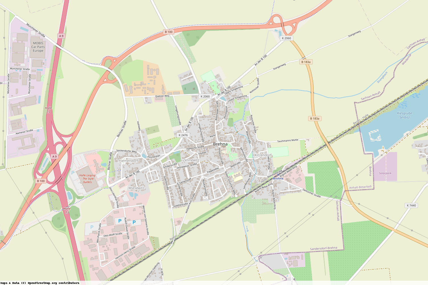 Ist gerade Stromausfall in Sachsen-Anhalt - Anhalt-Bitterfeld - Sandersdorf-Brehna?