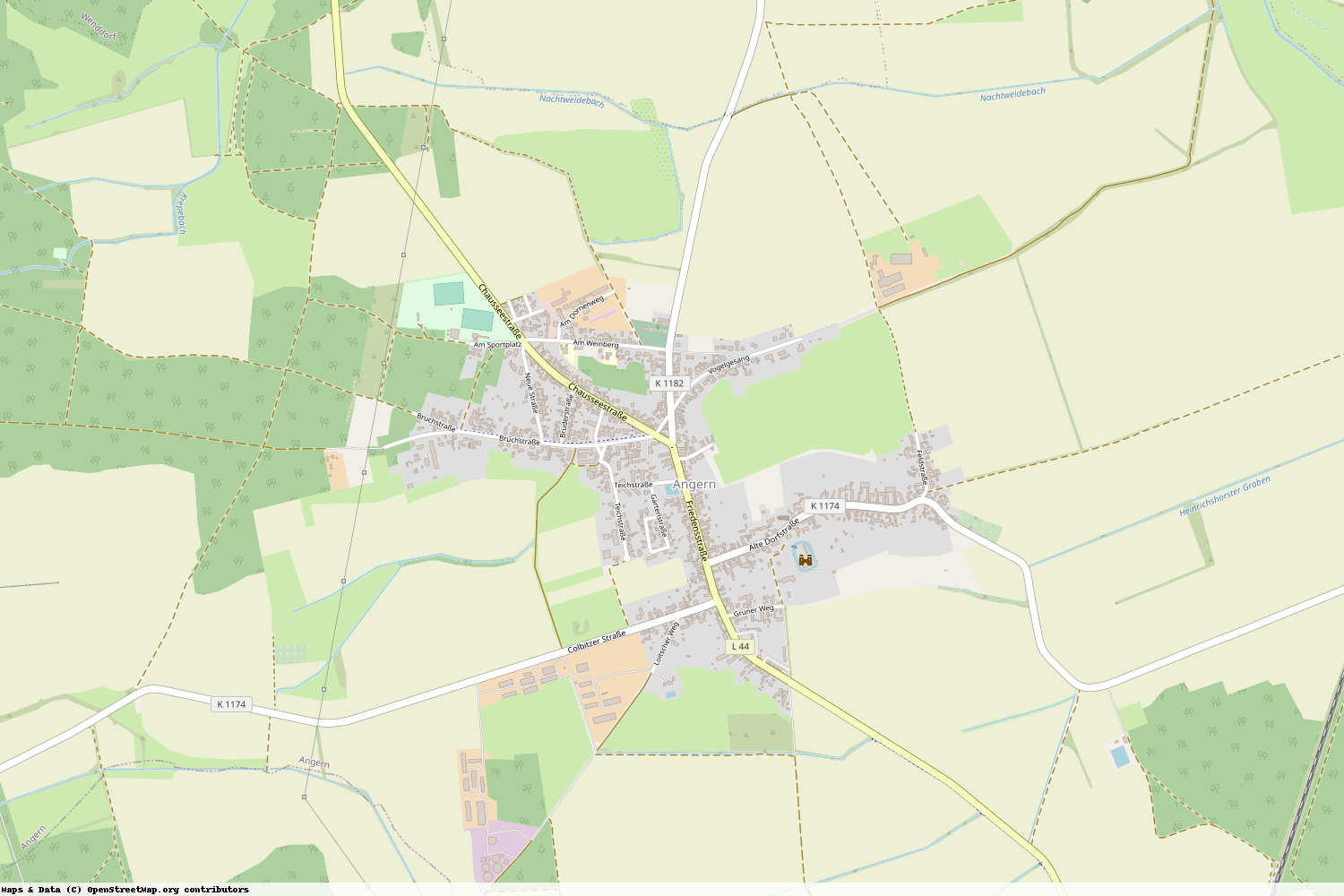 Ist gerade Stromausfall in Sachsen-Anhalt - Börde - Angern?