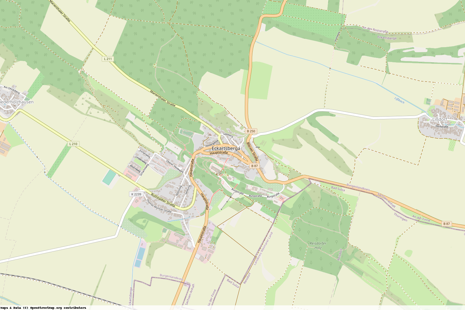 Ist gerade Stromausfall in Sachsen-Anhalt - Burgenlandkreis - Eckartsberga?
