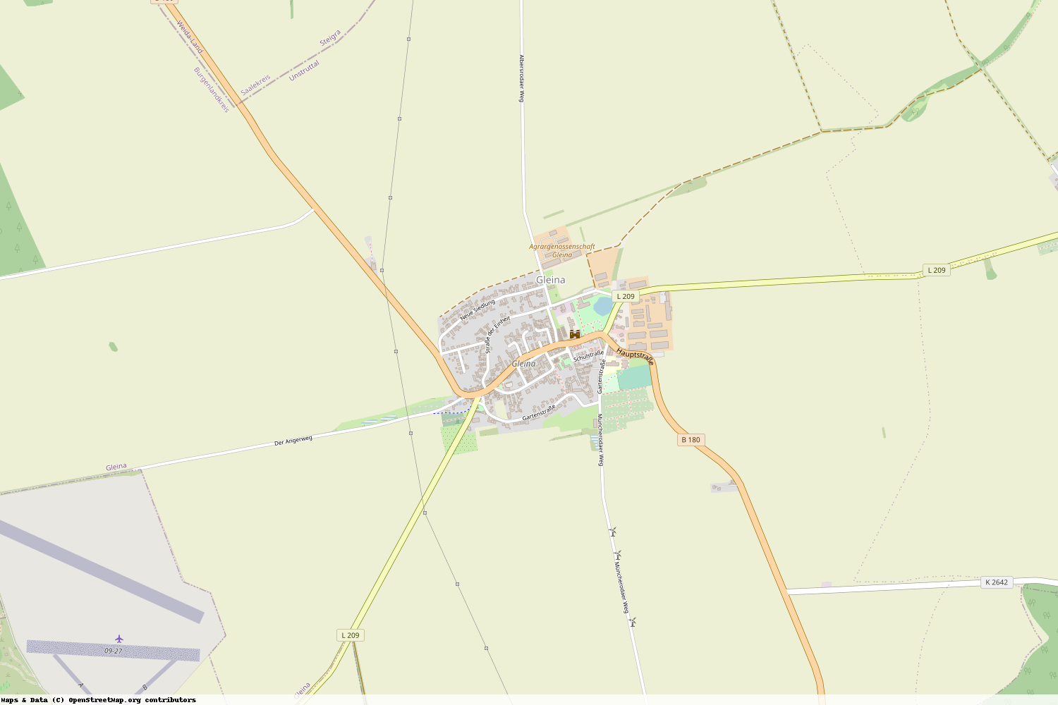Ist gerade Stromausfall in Sachsen-Anhalt - Burgenlandkreis - Gleina?