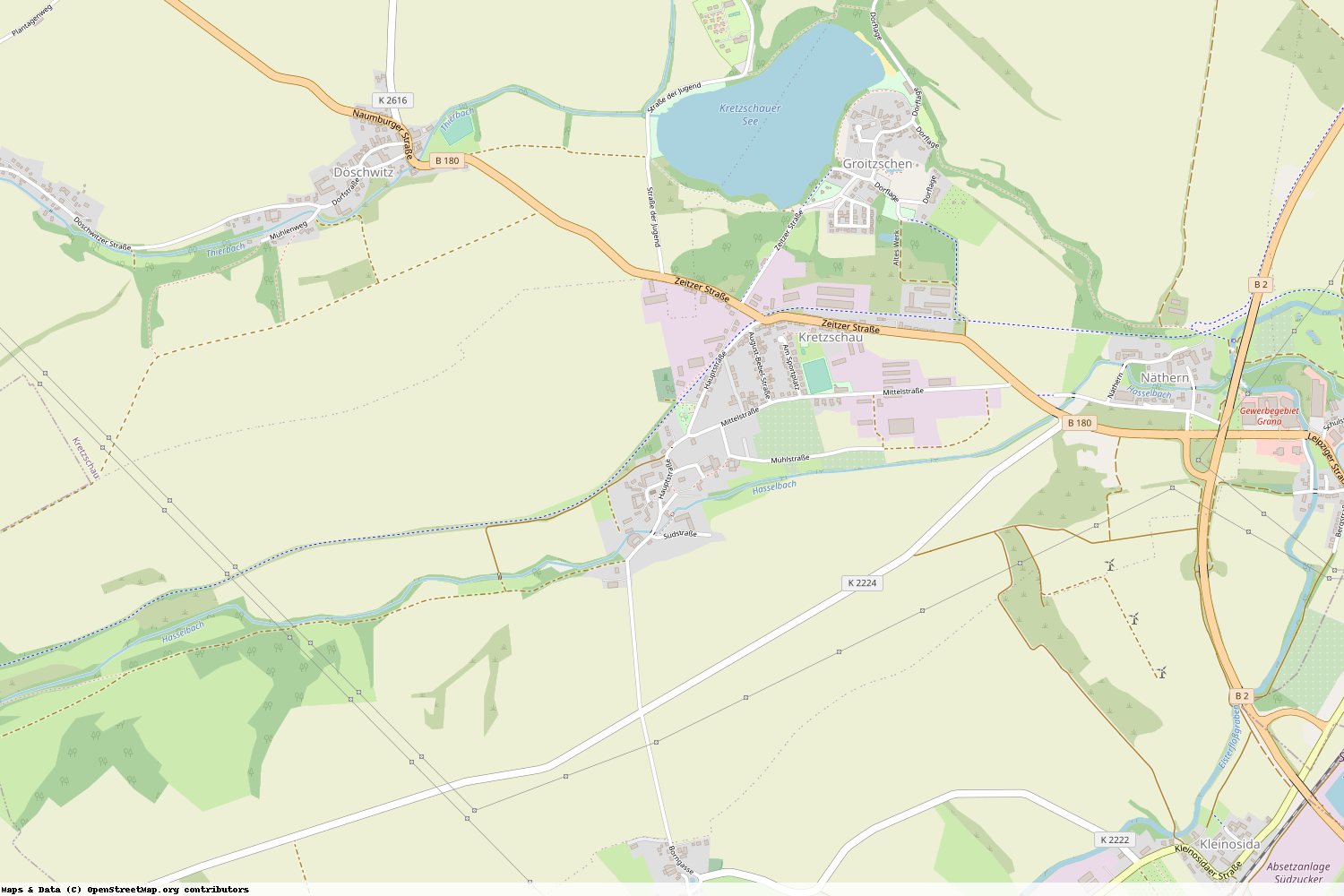 Ist gerade Stromausfall in Sachsen-Anhalt - Burgenlandkreis - Kretzschau?