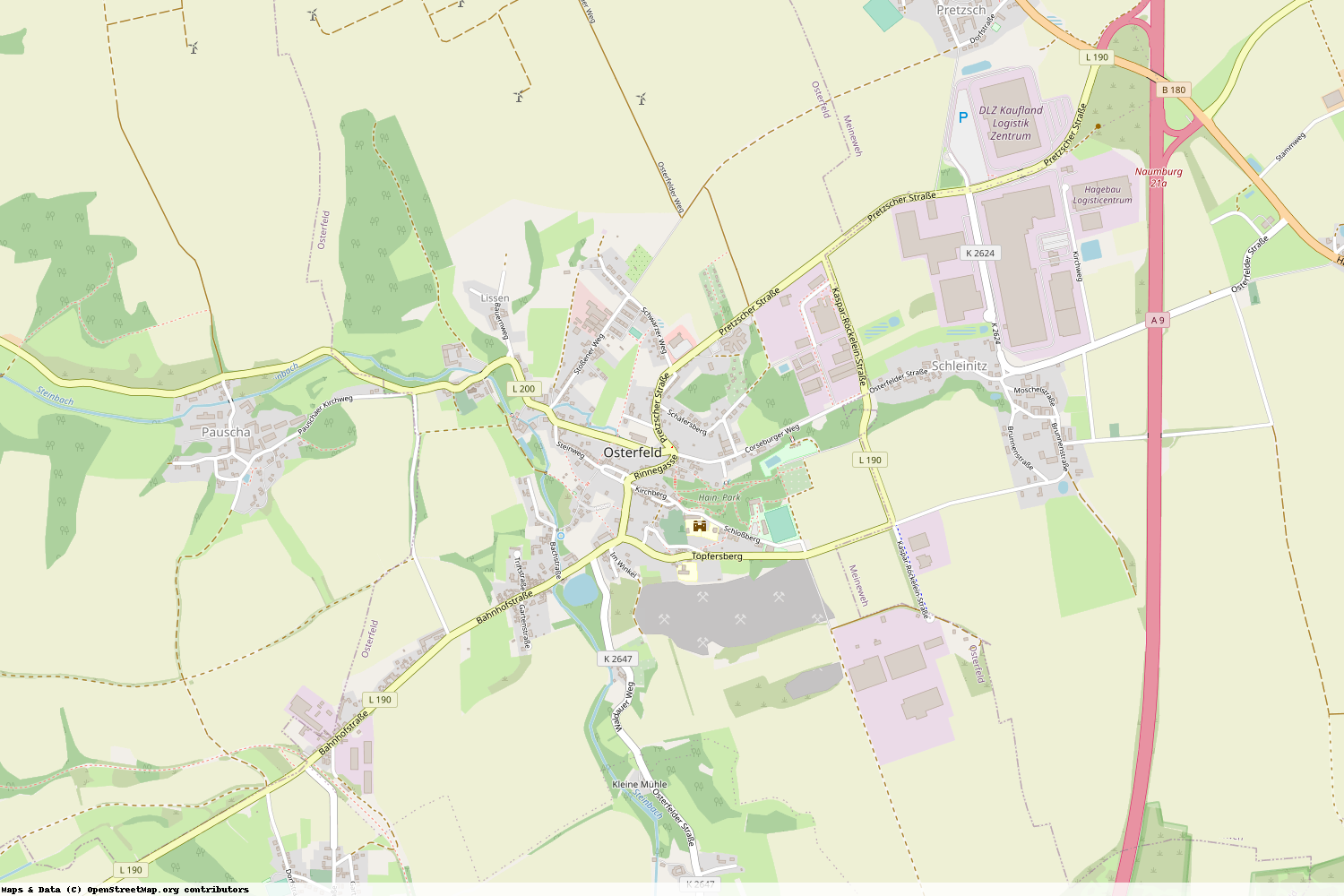 Ist gerade Stromausfall in Sachsen-Anhalt - Burgenlandkreis - Osterfeld?