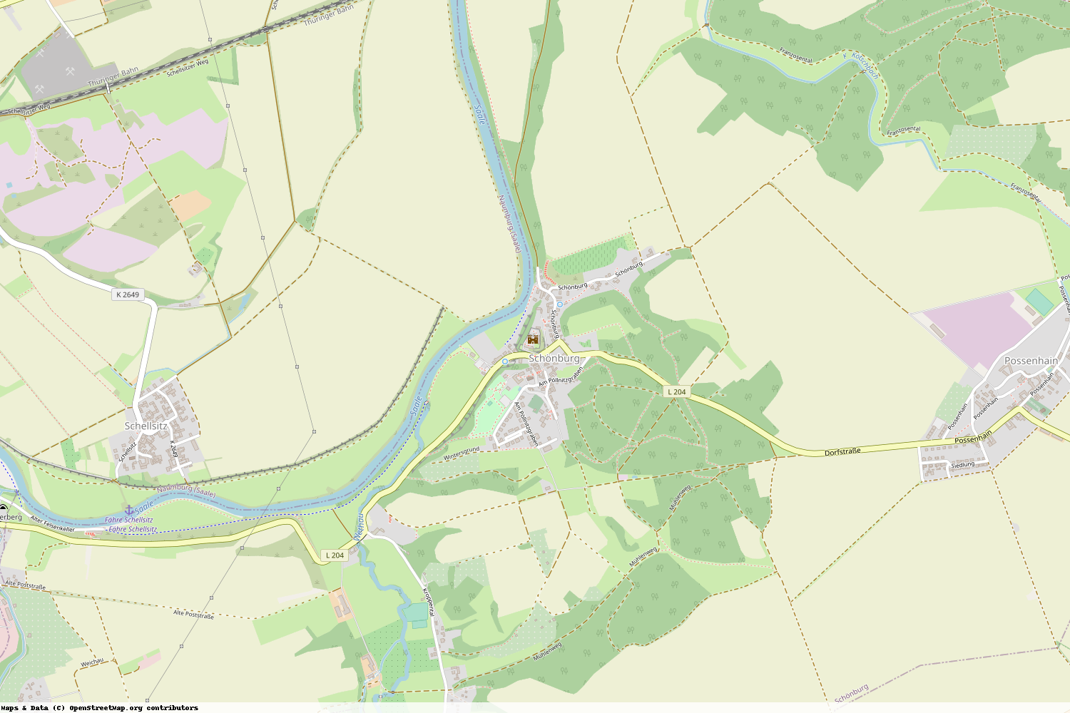 Ist gerade Stromausfall in Sachsen-Anhalt - Burgenlandkreis - Schönburg?