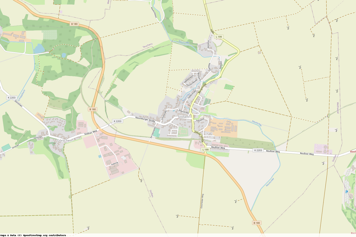 Ist gerade Stromausfall in Sachsen-Anhalt - Burgenlandkreis - Stößen?