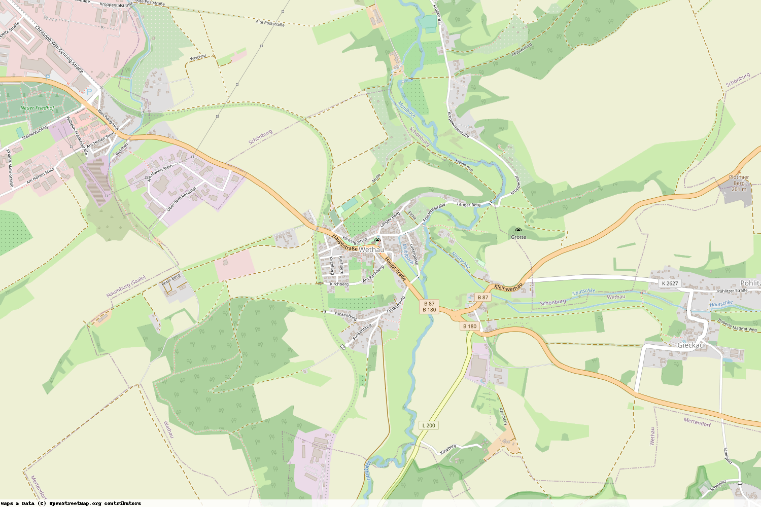 Ist gerade Stromausfall in Sachsen-Anhalt - Burgenlandkreis - Wethau?