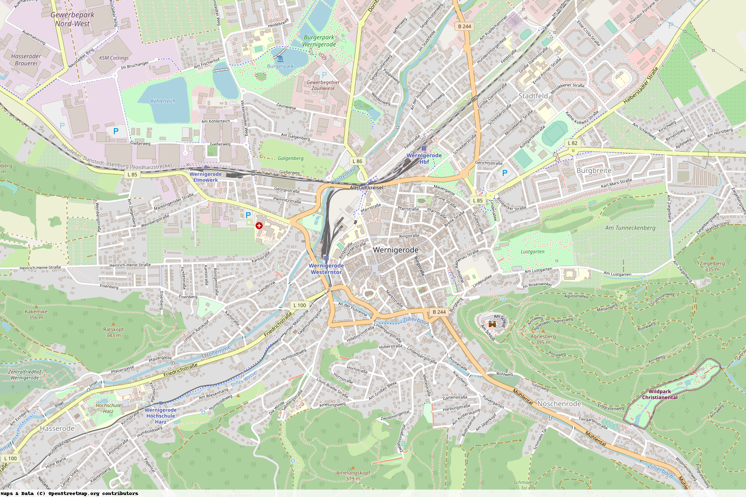 Ist gerade Stromausfall in Sachsen-Anhalt - Harz - Wernigerode?