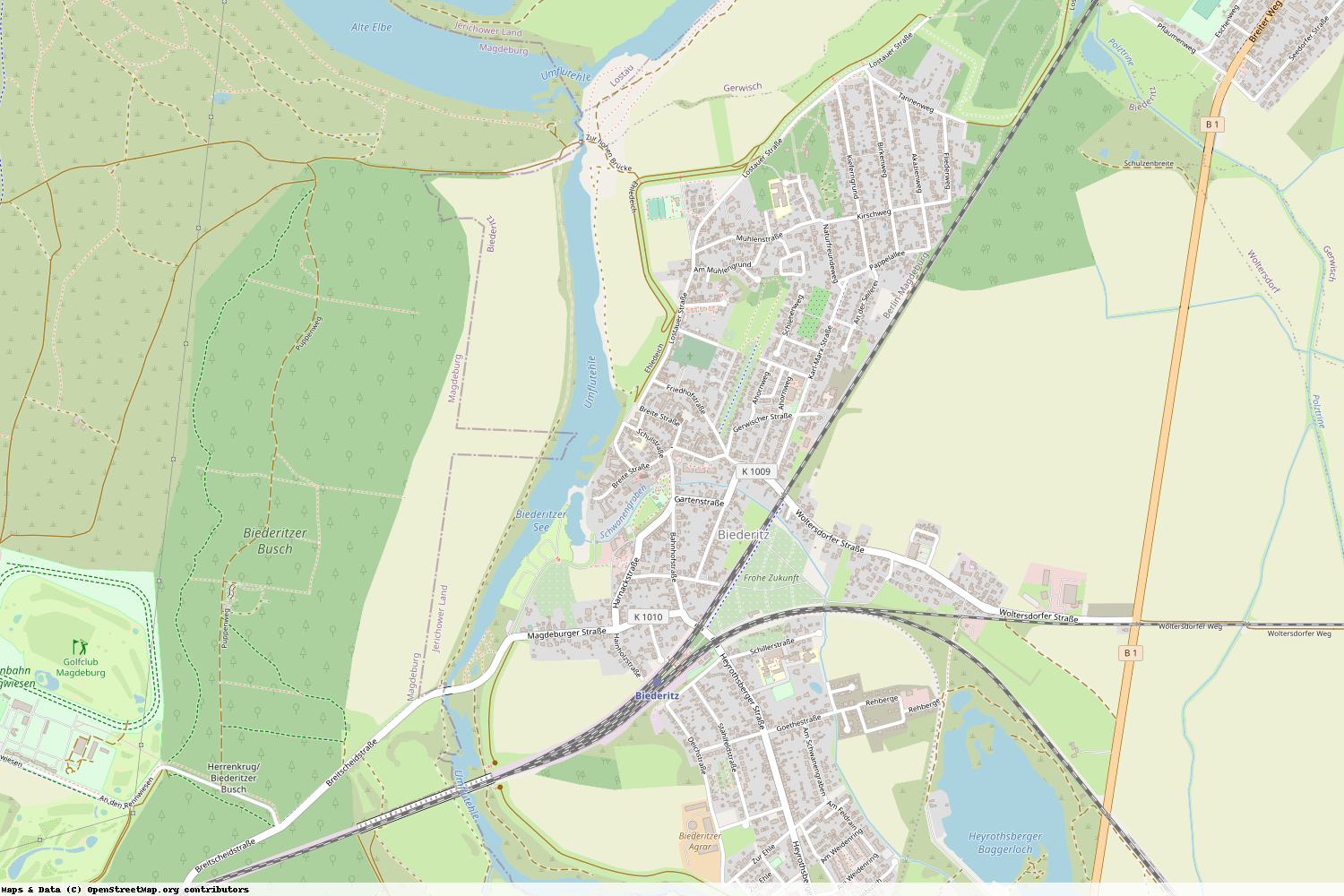 Ist gerade Stromausfall in Sachsen-Anhalt - Jerichower Land - Biederitz?