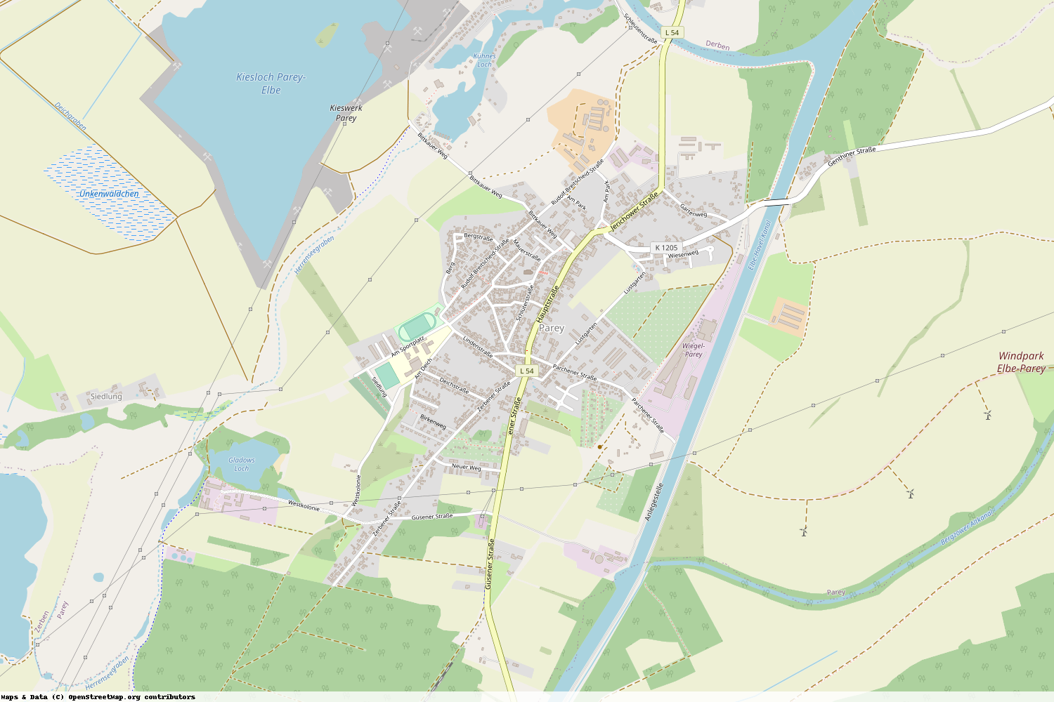 Ist gerade Stromausfall in Sachsen-Anhalt - Jerichower Land - Elbe-Parey?