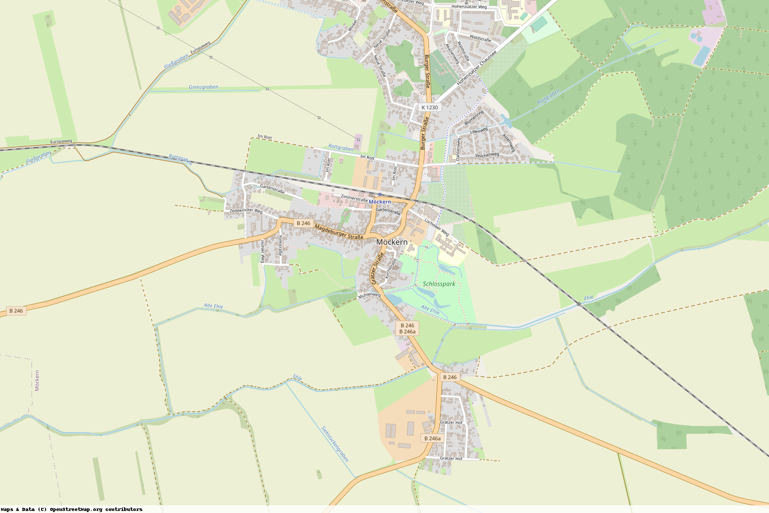 Ist gerade Stromausfall in Sachsen-Anhalt - Jerichower Land - Möckern?