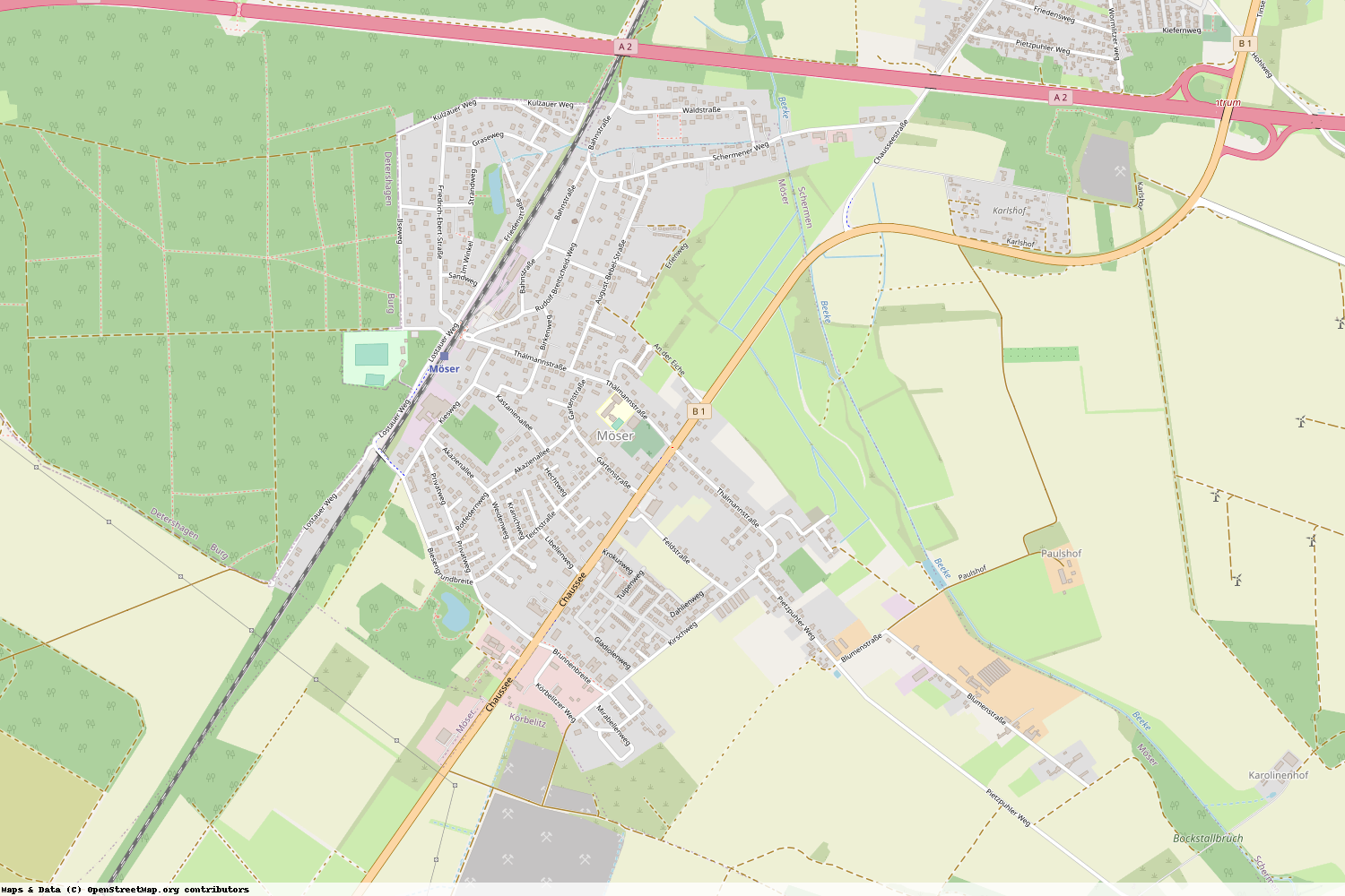 Ist gerade Stromausfall in Sachsen-Anhalt - Jerichower Land - Möser?