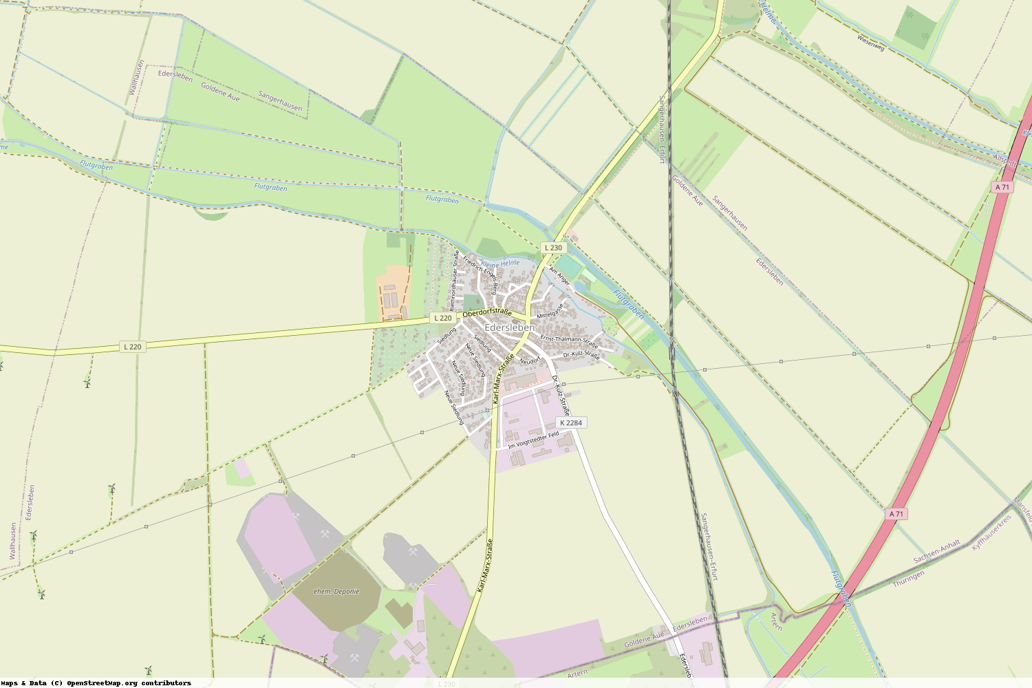 Ist gerade Stromausfall in Sachsen-Anhalt - Mansfeld-Südharz - Edersleben?