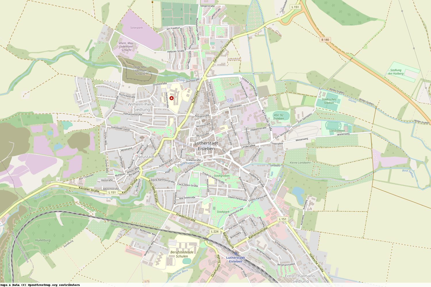 Ist gerade Stromausfall in Sachsen-Anhalt - Mansfeld-Südharz - Eisleben?