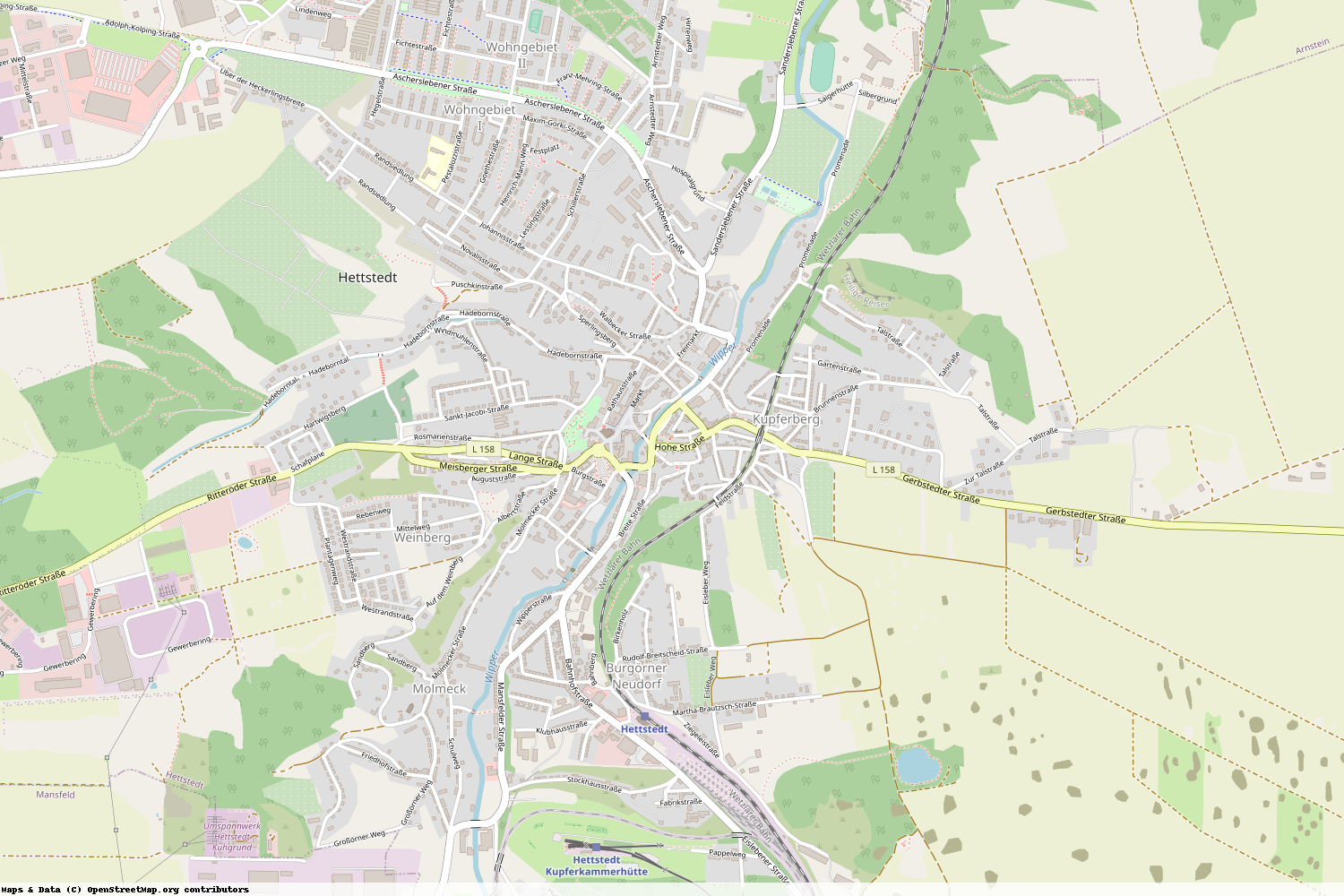 Ist gerade Stromausfall in Sachsen-Anhalt - Mansfeld-Südharz - Hettstedt?