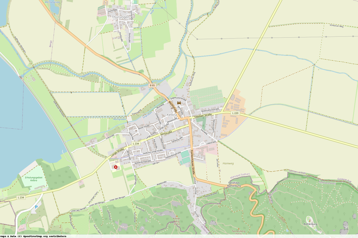Ist gerade Stromausfall in Sachsen-Anhalt - Mansfeld-Südharz - Kelbra (Kyffhäuser)?
