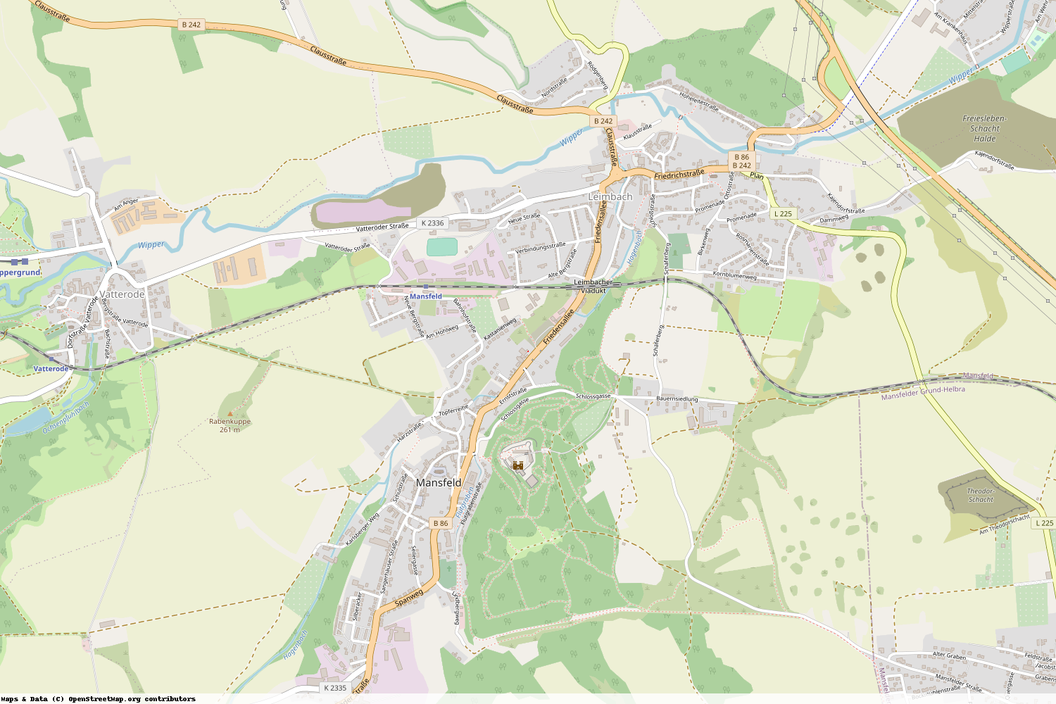 Ist gerade Stromausfall in Sachsen-Anhalt - Mansfeld-Südharz - Mansfeld?