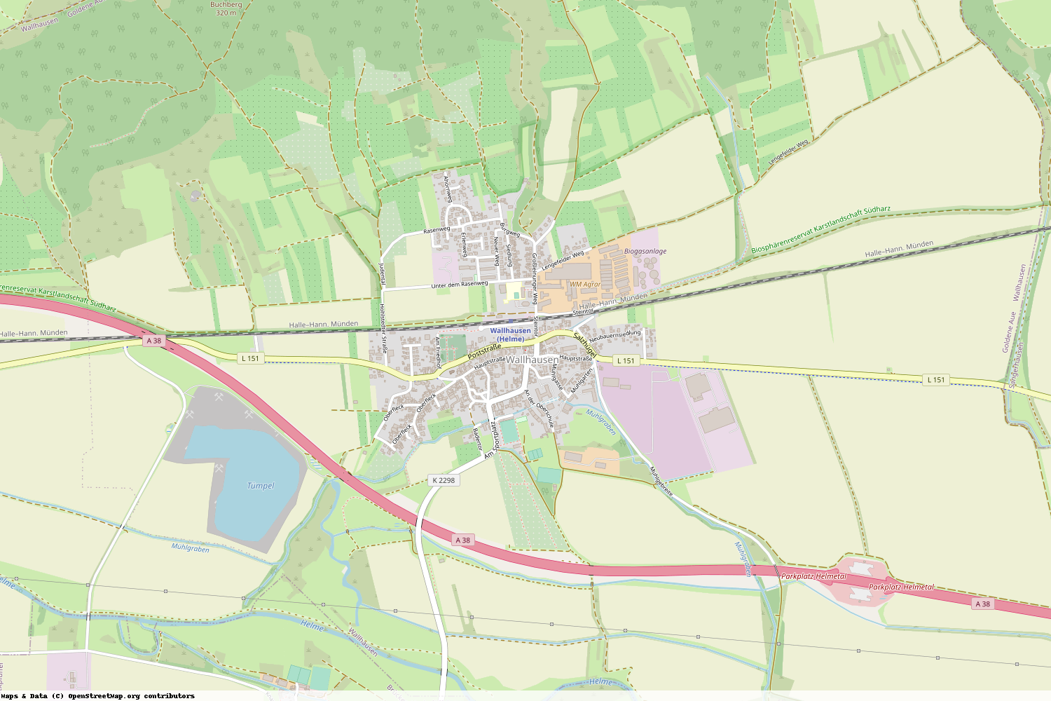 Ist gerade Stromausfall in Sachsen-Anhalt - Mansfeld-Südharz - Wallhausen?