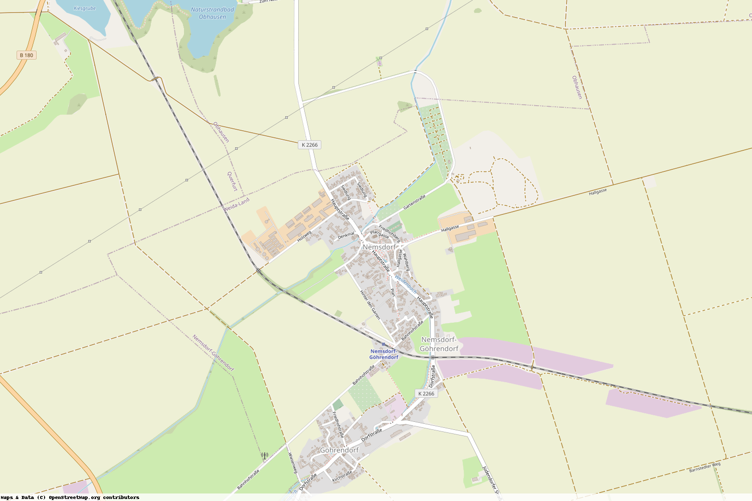 Ist gerade Stromausfall in Sachsen-Anhalt - Saalekreis - Nemsdorf-Göhrendorf?
