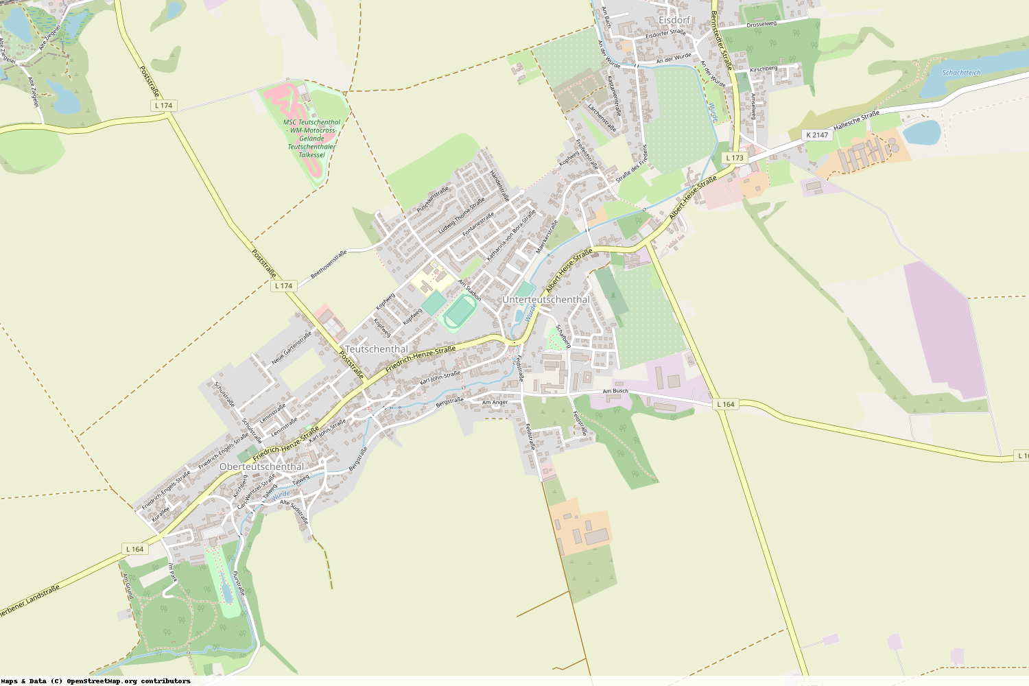 Ist gerade Stromausfall in Sachsen-Anhalt - Saalekreis - Teutschenthal?