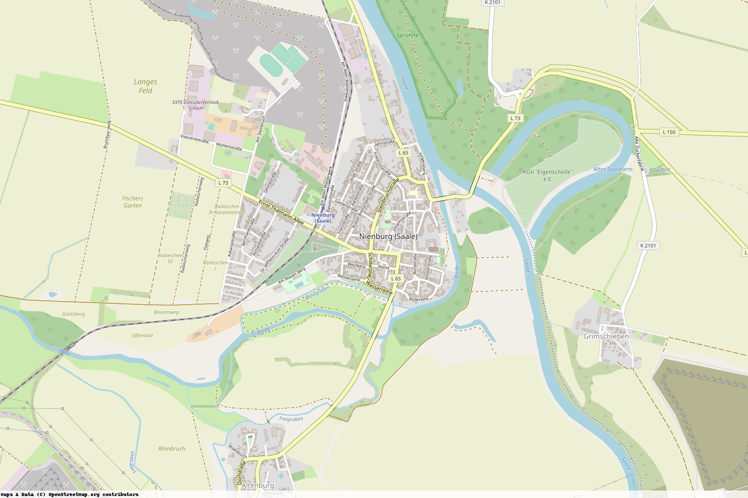Ist gerade Stromausfall in Sachsen-Anhalt - Salzlandkreis - Nienburg (Saale)?