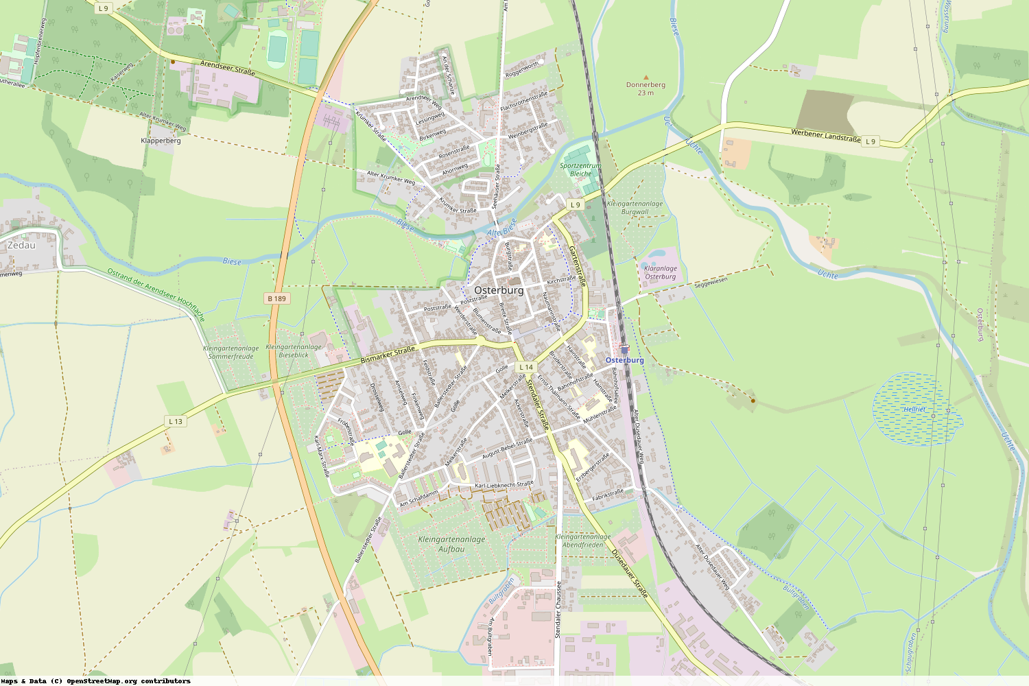 Ist gerade Stromausfall in Sachsen-Anhalt - Stendal - Osterburg (Altmark)?