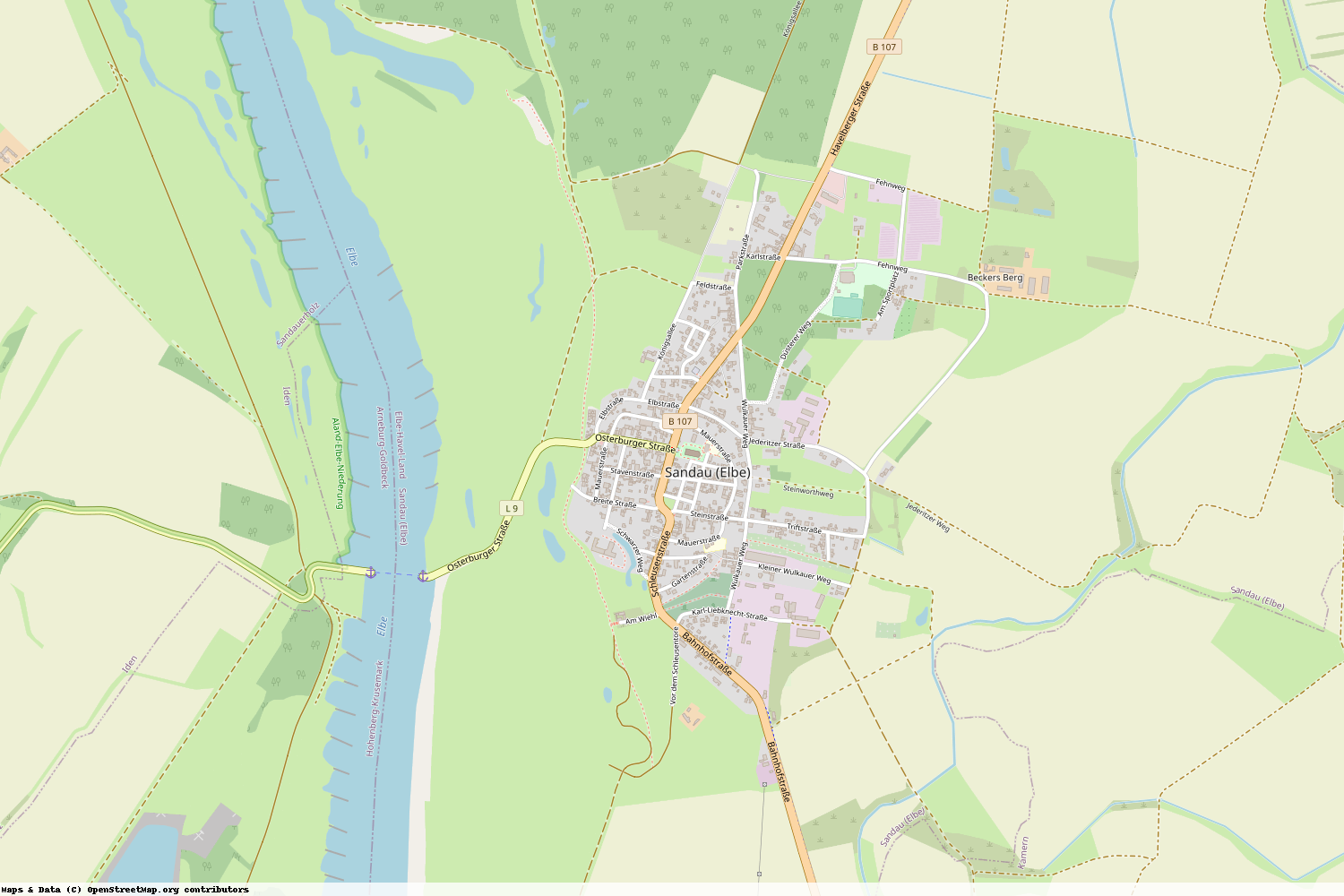 Ist gerade Stromausfall in Sachsen-Anhalt - Stendal - Sandau (Elbe)?