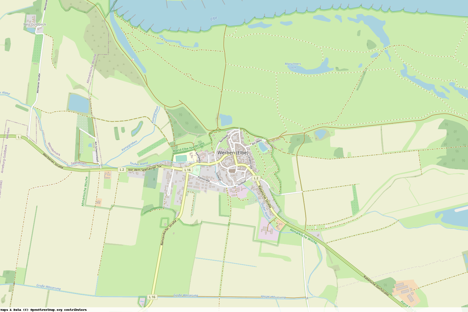 Ist gerade Stromausfall in Sachsen-Anhalt - Stendal - Werben (Elbe)?