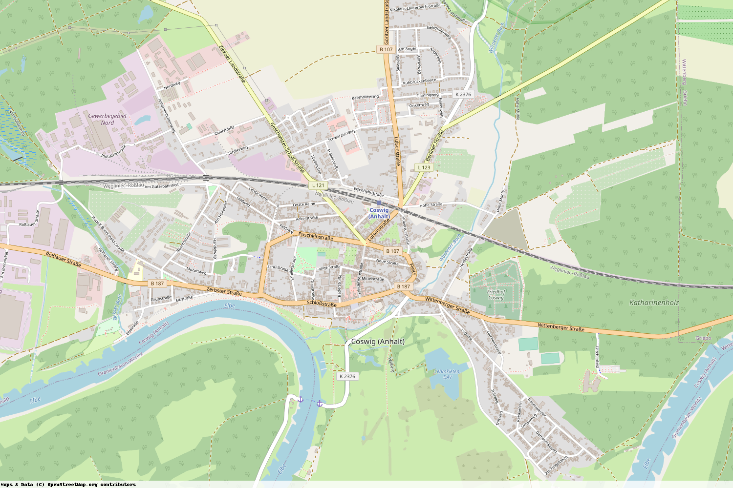 Ist gerade Stromausfall in Sachsen-Anhalt - Wittenberg - Coswig (Anhalt)?