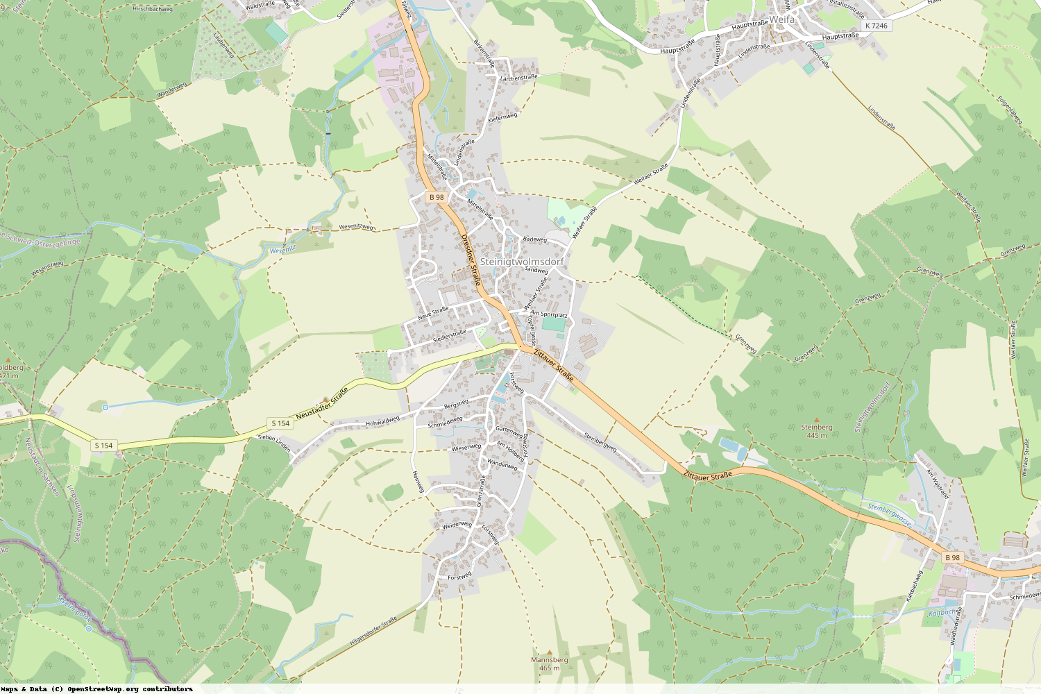 Ist gerade Stromausfall in Sachsen - Bautzen - Steinigtwolmsdorf?