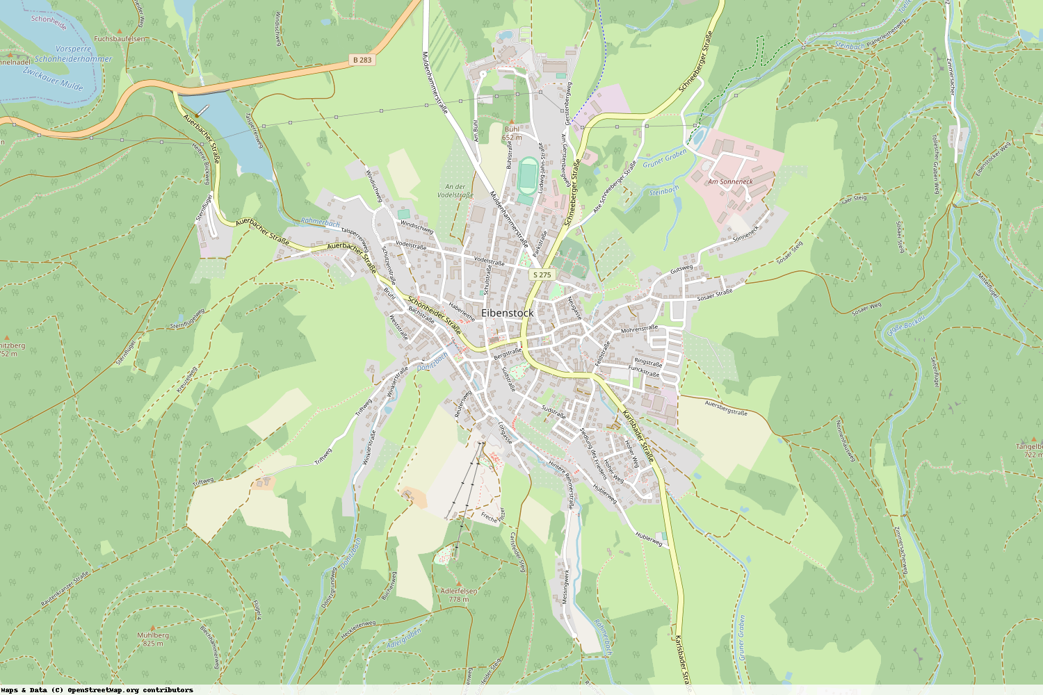 Ist gerade Stromausfall in Sachsen - Erzgebirgskreis - Eibenstock?