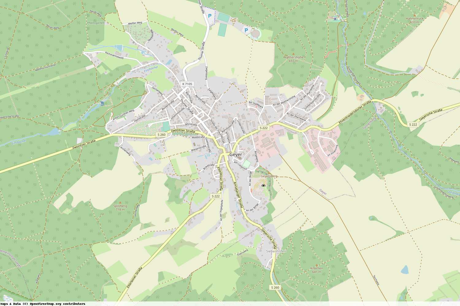Ist gerade Stromausfall in Sachsen - Erzgebirgskreis - Geyer?