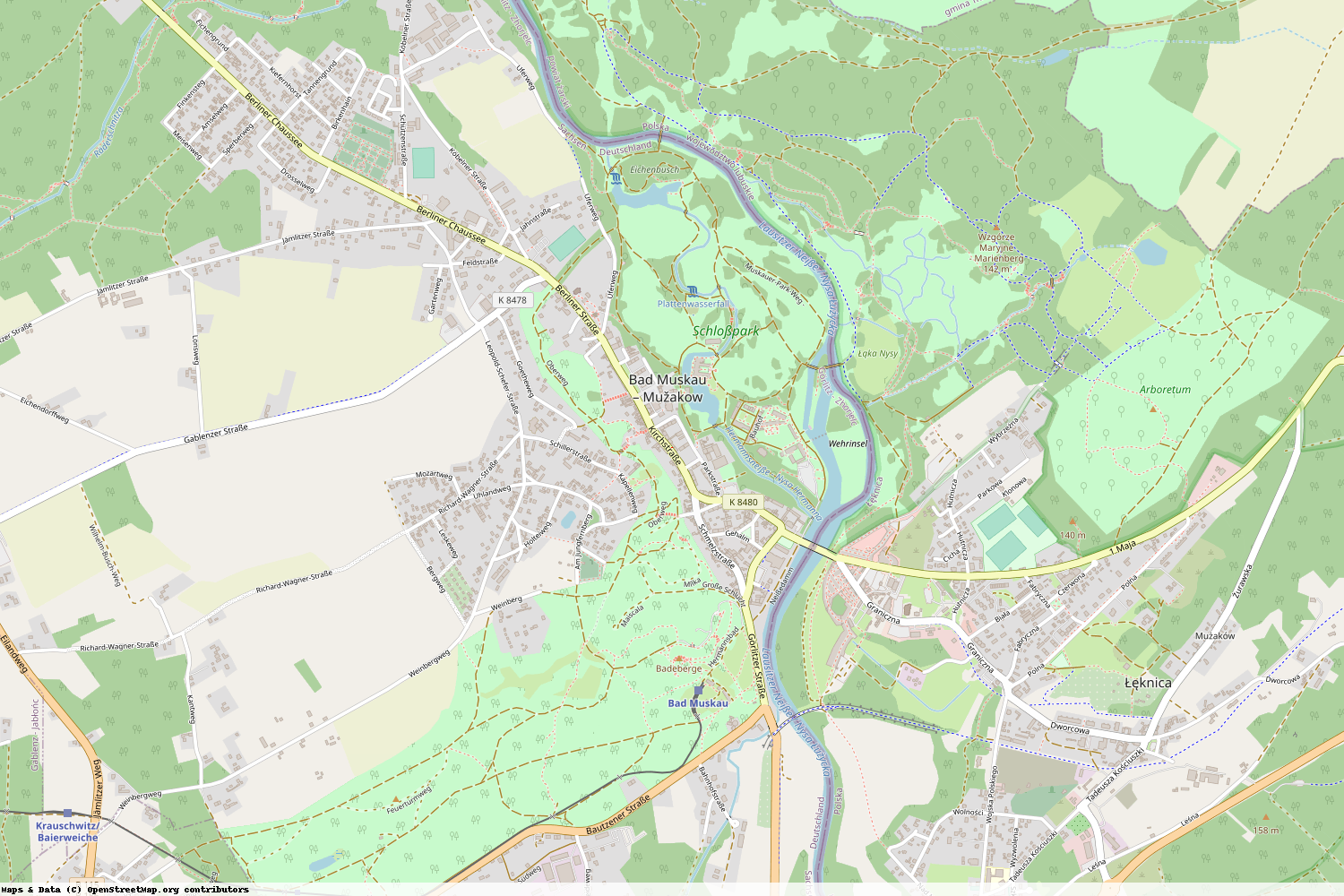 Ist gerade Stromausfall in Sachsen - Görlitz - Bad Muskau?