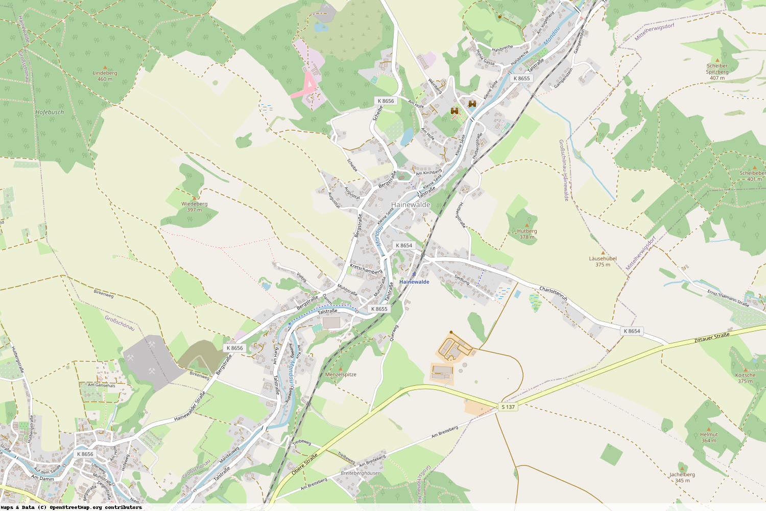 Ist gerade Stromausfall in Sachsen - Görlitz - Hainewalde?