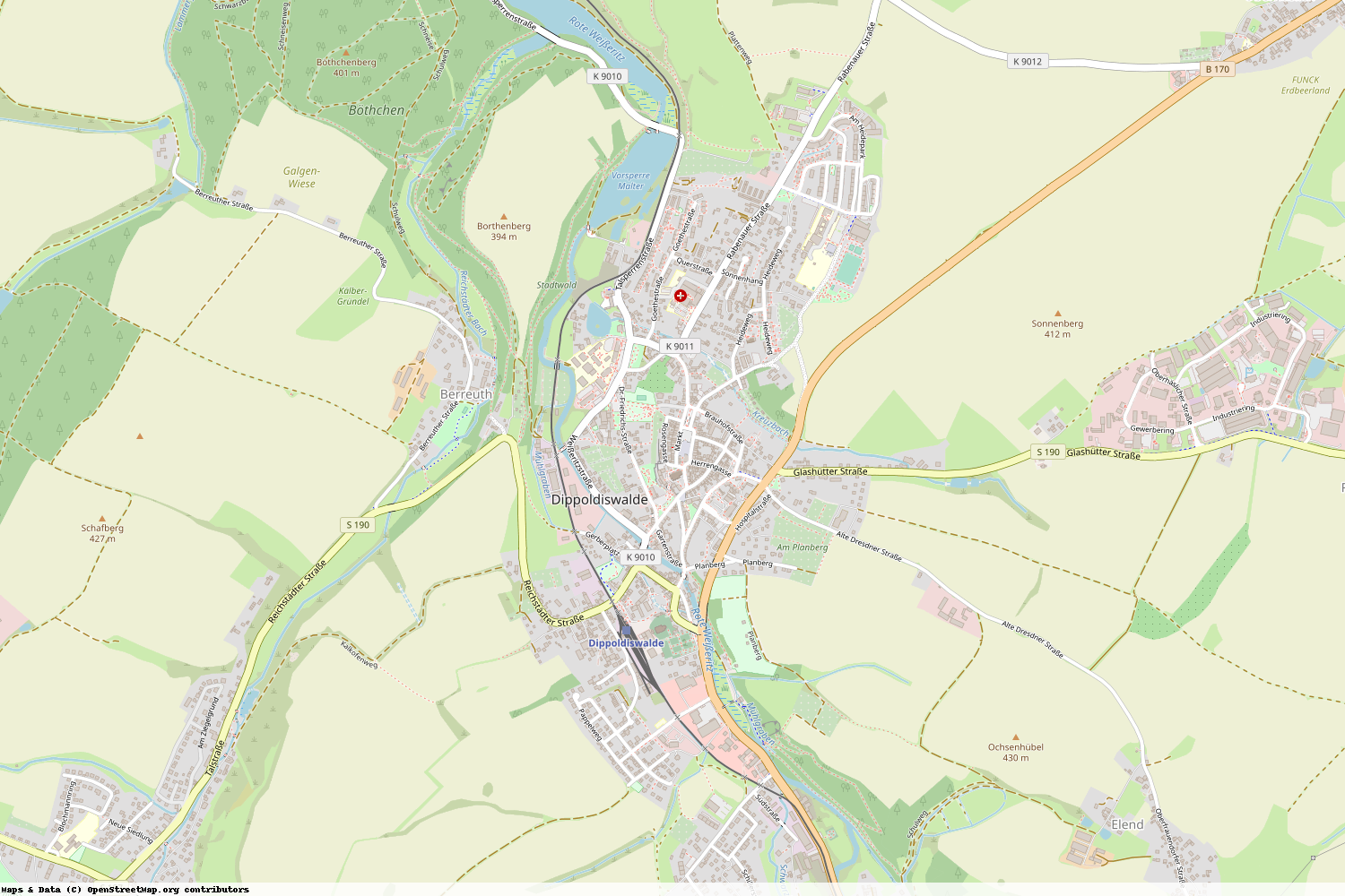 Ist gerade Stromausfall in Sachsen - Sächsische Schweiz-Osterzgebirge - Dippoldiswalde?
