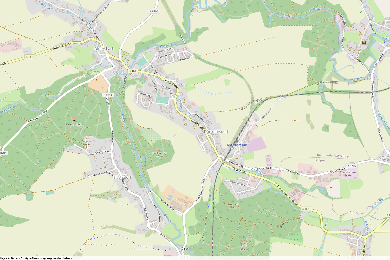 Ist gerade Stromausfall in Sachsen - Sächsische Schweiz-Osterzgebirge - Dürrröhrsdorf-Dittersbach?