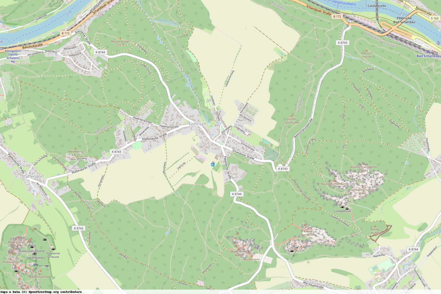 Ist gerade Stromausfall in Sachsen - Sächsische Schweiz-Osterzgebirge - Gohrisch?