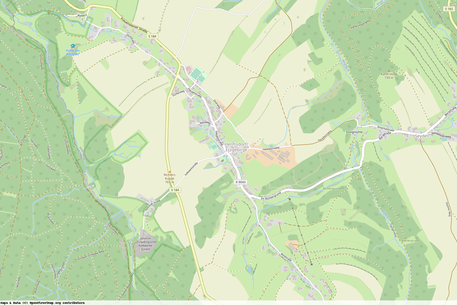 Ist gerade Stromausfall in Sachsen - Sächsische Schweiz-Osterzgebirge - Hermsdorf-Erzgeb.?