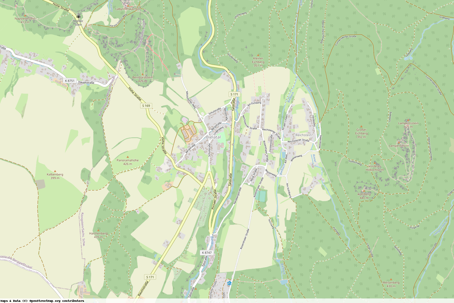 Ist gerade Stromausfall in Sachsen - Sächsische Schweiz-Osterzgebirge - Rosenthal-Bielatal?