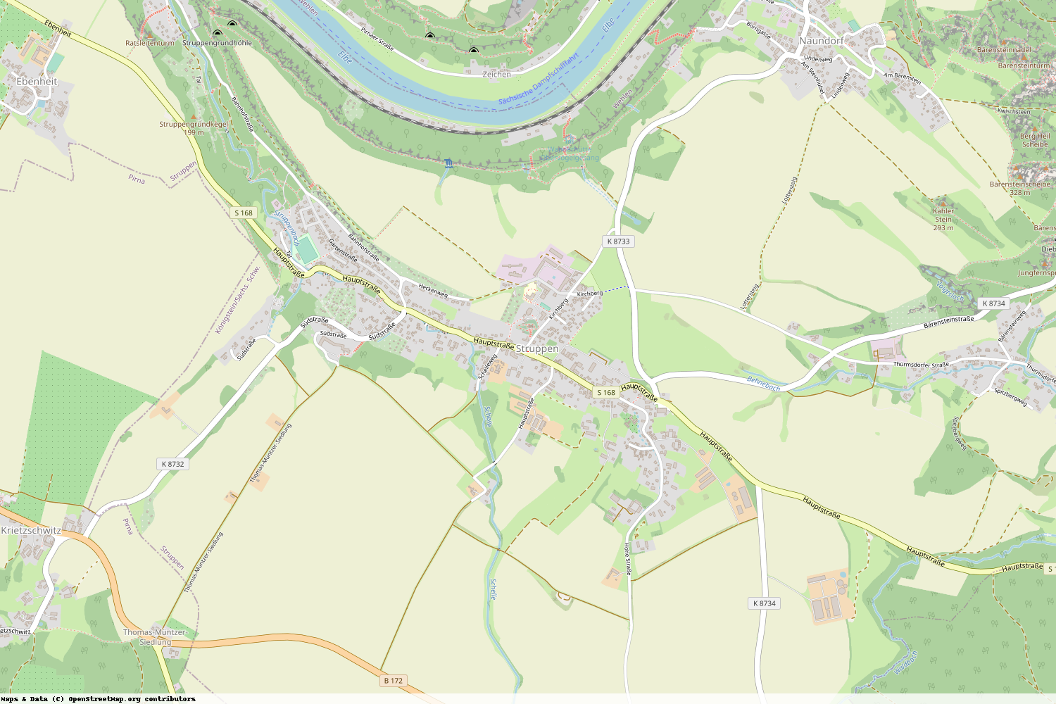 Ist gerade Stromausfall in Sachsen - Sächsische Schweiz-Osterzgebirge - Struppen?