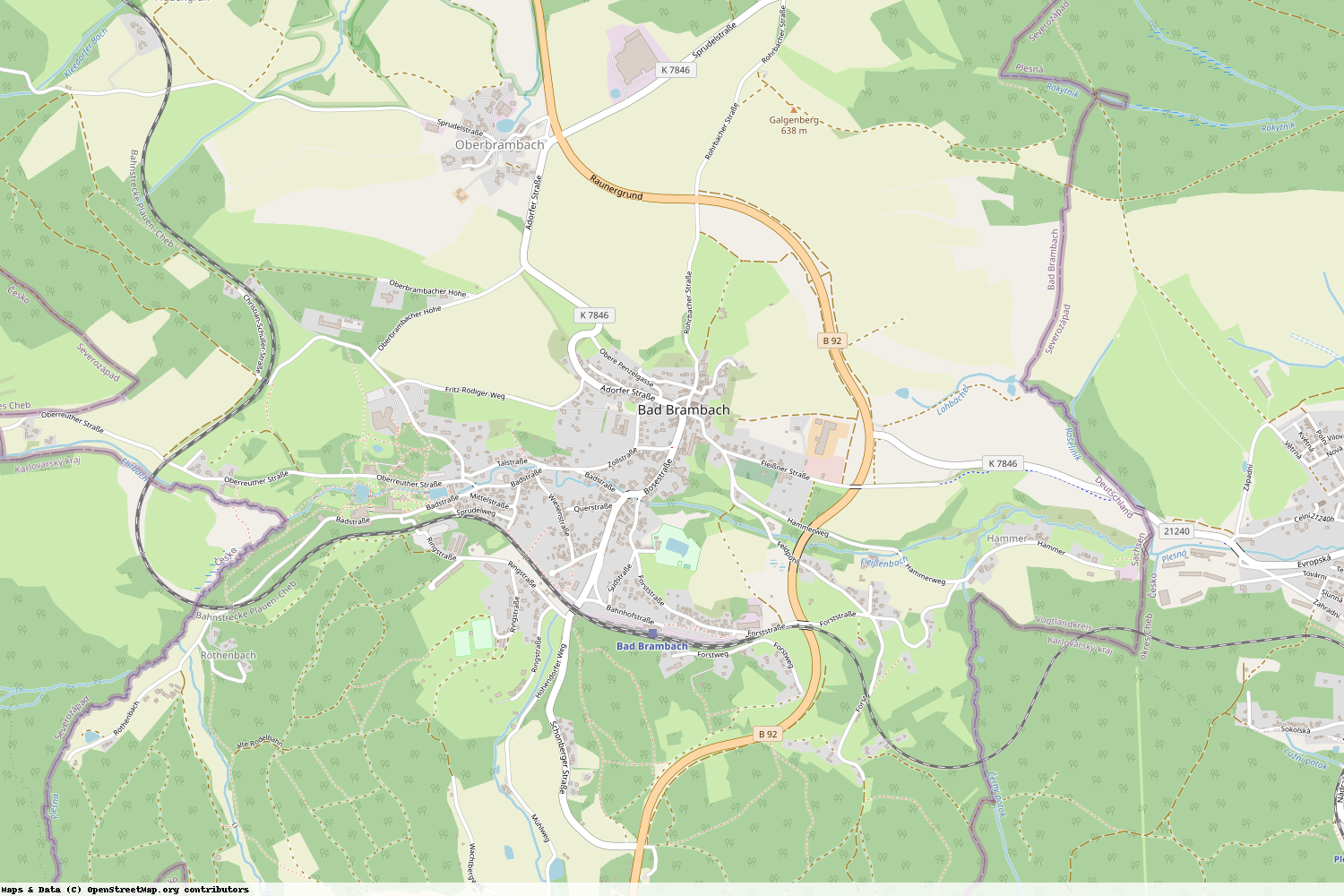 Ist gerade Stromausfall in Sachsen - Vogtlandkreis - Bad Brambach?