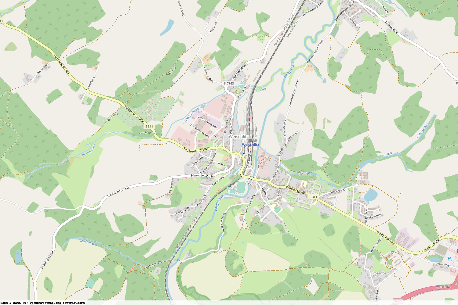 Ist gerade Stromausfall in Sachsen - Vogtlandkreis - Weischlitz?