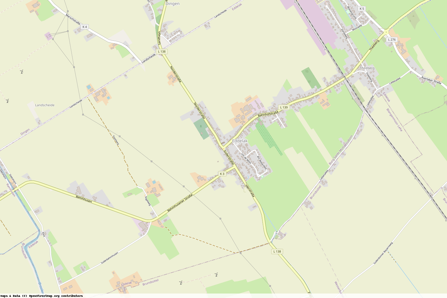 Ist gerade Stromausfall in Schleswig-Holstein - Dithmarschen - Eddelak?