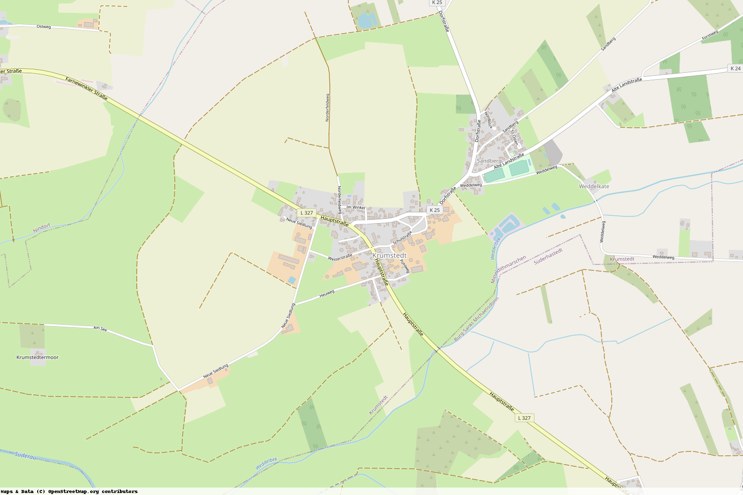 Ist gerade Stromausfall in Schleswig-Holstein - Dithmarschen - Krumstedt?