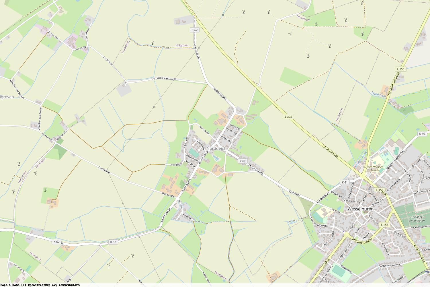 Ist gerade Stromausfall in Schleswig-Holstein - Dithmarschen - Norddeich?