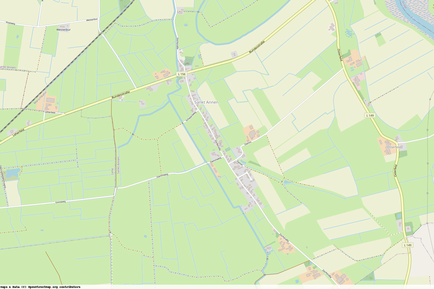 Ist gerade Stromausfall in Schleswig-Holstein - Dithmarschen - Sankt Annen?