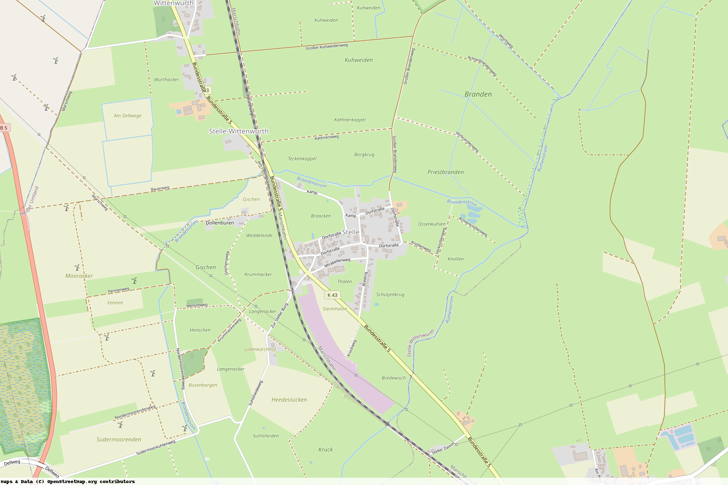 Ist gerade Stromausfall in Schleswig-Holstein - Dithmarschen - Stelle-Wittenwurth?